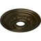 Ekena Millwork Orleans Ceiling Medallion (Fits Canopies up to 4 5/8"), 17 5/8"OD X 3 5/8"ID X 1 7/8"P, Green Gold CM17OLGGS - alternate 2